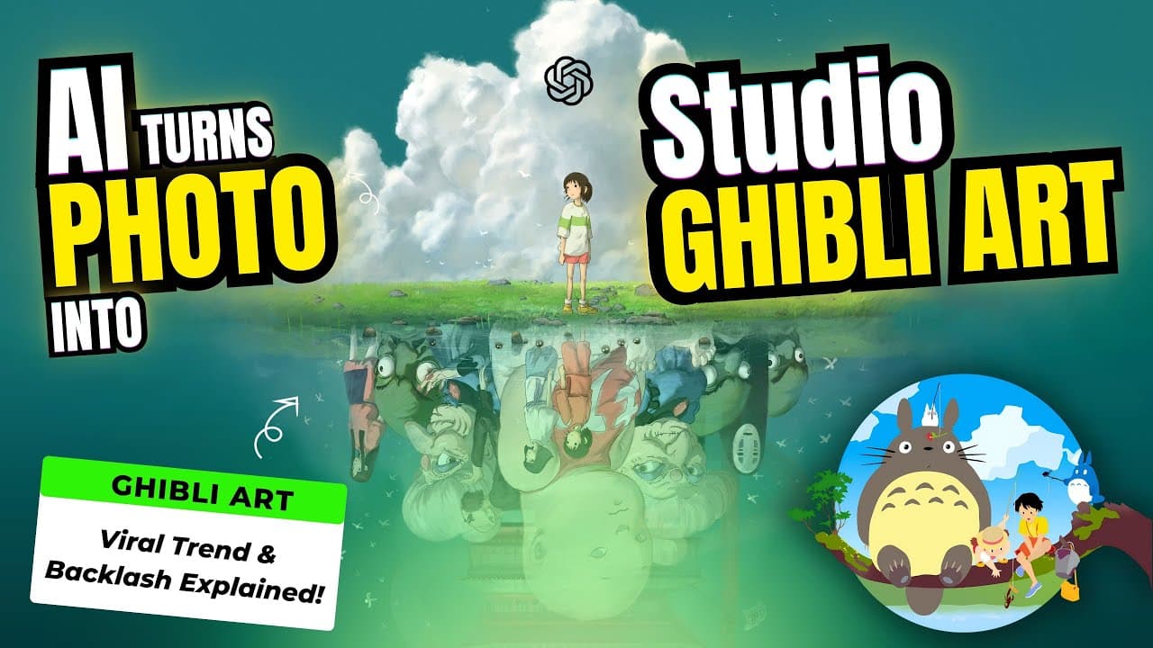 AI Turns Photos into Studio Ghibli Art – Magical or Controversial?