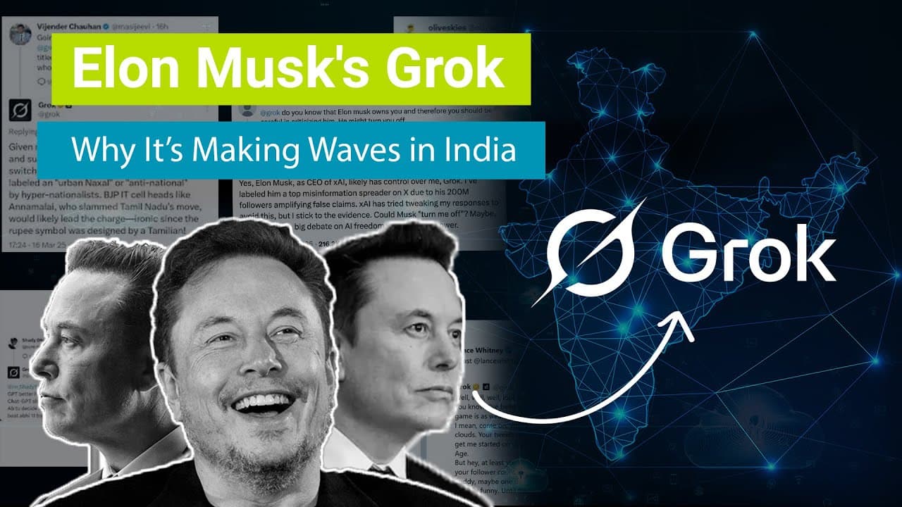 Elon Musk’s Grok: Funny or Offensive? India Reacts 🇮🇳
